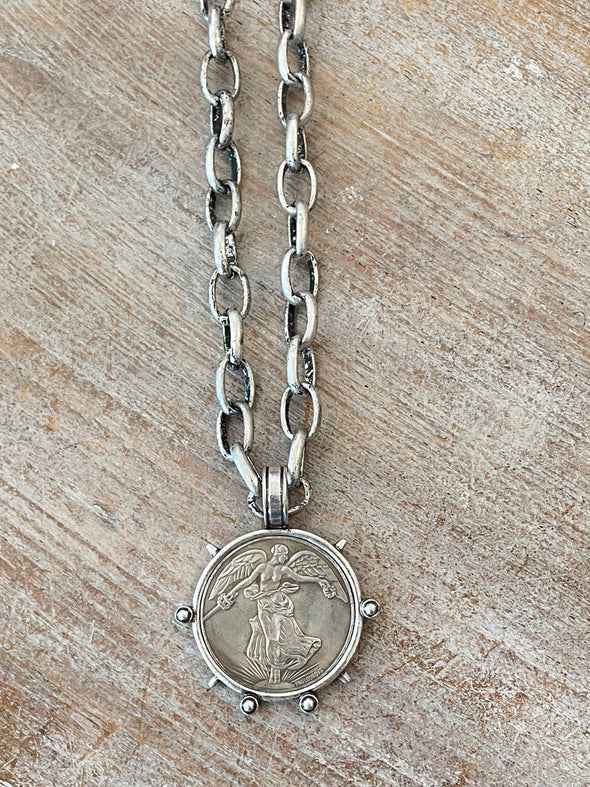 French coin necklaces