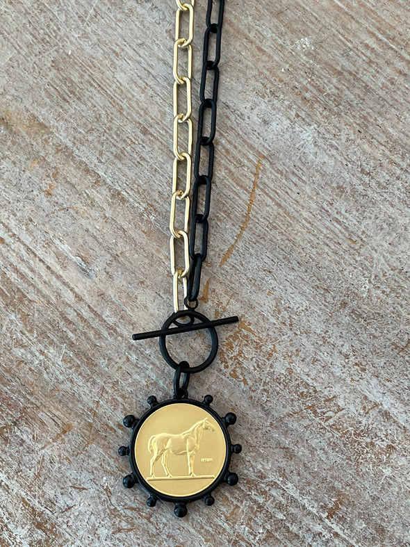 French coin necklaces