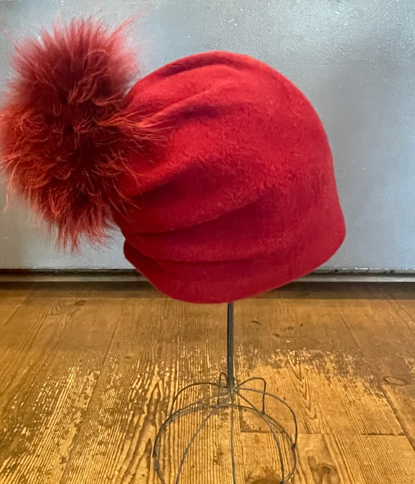 Anytra Batis large pom hats