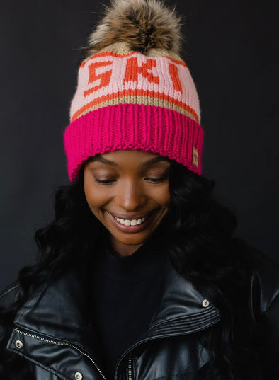 Ski series knit hats