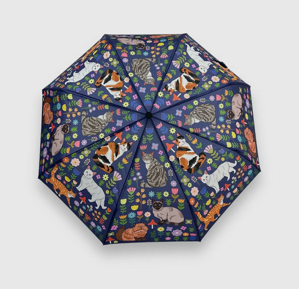 Animal printed umbrellas