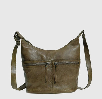 Gita leather handbag