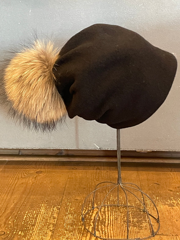 Anytra Batis large pom hats