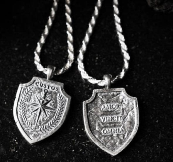 shield necklace