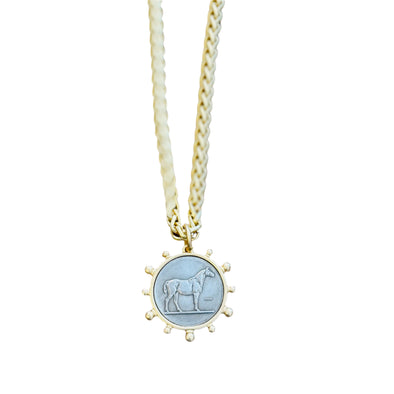 French coin necklaces