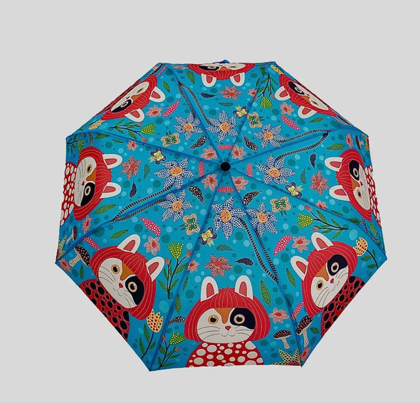 Animal printed umbrellas