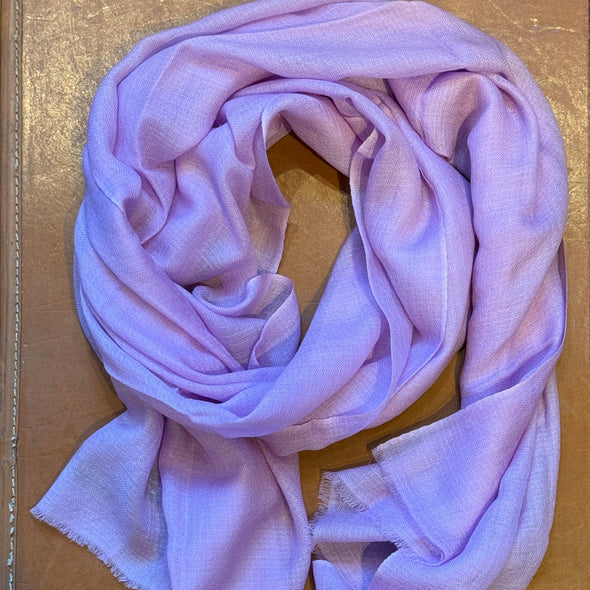 Feather weight cashmere scarves