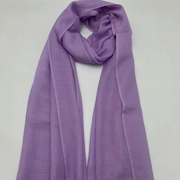 Feather weight cashmere scarves