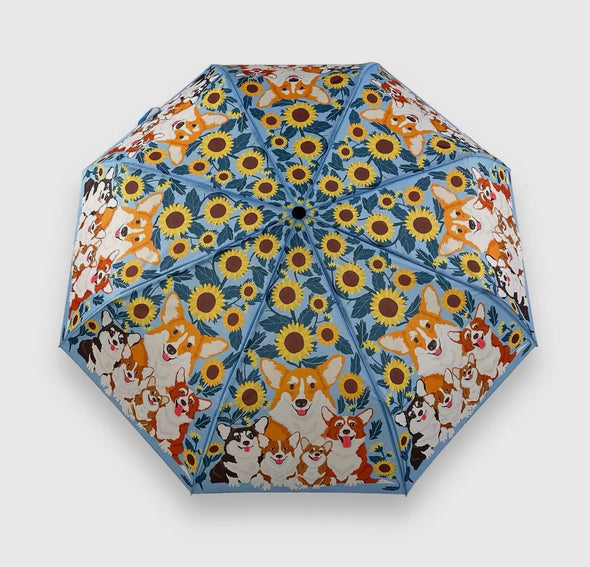 Animal printed umbrellas