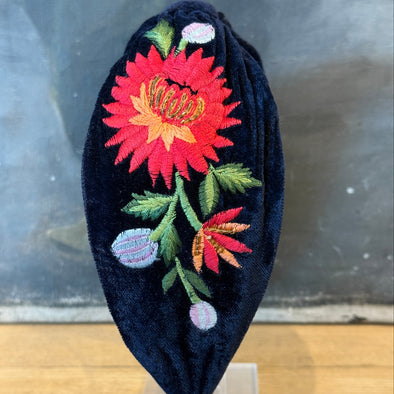 Embroidered headbands