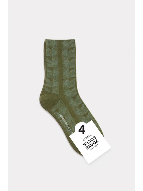 Cotton blend crew socks